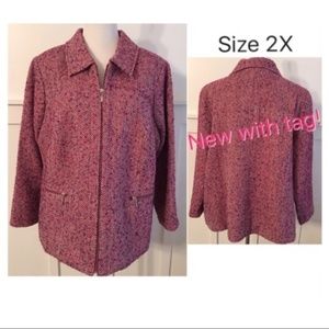 CJ Banks Lined Jacket NWT Size 2x